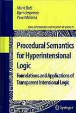 Procedural Semantics for Hyperintensional Logic