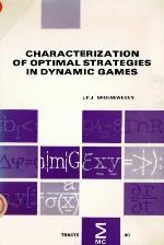 Characterization of optimal strategies in dynamic games