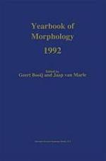 Yearbook of Morphology, 1989