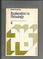 Explanation In Phonology
