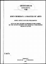 John Buridan, a Master of Arts