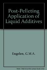 Post-pelleting application of liquid additives