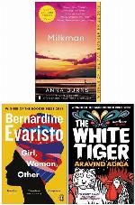 Milkman, Girl Woman Other, The White Tiger 3 Books Collection Set