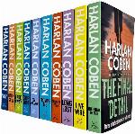 Harlan Coben Myron Bolitar Series Collection 1-10 Books Set (Deal Breaker, Drop Shot, Fade Away, Back Spin, One False Move, The Final Detail, Darkest Fear, Promise Me, Long Lost, Live Wire)