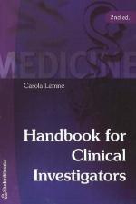 Handbook for clinical investigators