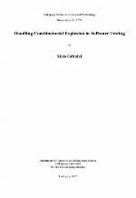 Handling combinatorial explosion in software testing
