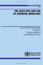 The selection and use of essential medicines