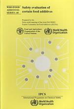 Safety evaluation of certain food additives