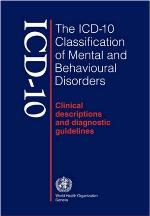 ICD-10 Classification of Mental and Behavioural Disorders