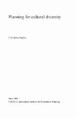 Planning for Cultural Diversity