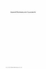 Apparel machinery and equipments