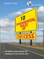 10 Fundamental Rules of Success