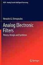 Analog Electronic Filters