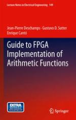 Guide to FPGA implementation of arithmetic functions