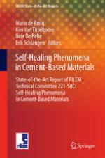 Self-healing phenomena in cement-based materials : state-of-the-art-report of RILEM Technical Committee 221-SHC