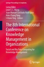 The 8th International Conference on Knowledge Management in Organizations Social and Big Data Computing for Knowledge Management