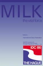 MILK the vital force : POSTERS Presented at the XXII International Dairy Congress, The Hague, September 29 - October 3, 1986.