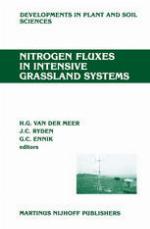 Nitrogen fluxes in intensive grassland systems