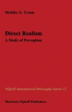 Direct Realism : a Study of Perception