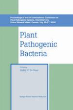 Plant Pathogenic Bacteria Proceedings of the 10th International Conference on Plant Pathogenic Bacteria, Charlottetown, Prince Edward Island, Canada, July 23-27, 2000