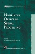 Nonlinear optics in signal processing