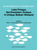 Lake Prespa, Northwestern Greece : a Unique Balkan Wetland