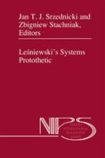 Leśniewski's Systems Protothetic