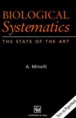 Biological Systematics : the state of the art
