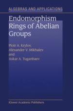 Endomorphism Rings of Abelian Groups.