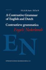 A contrastive grammar of English and Dutch = Contrastieve grammatica Engels/Nederlands