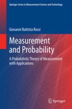 Measurement and Probability A Probabilistic Theory of Measurement with Applications