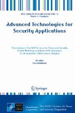 Advanced Technologies for Security Applications Proceedings of the NATO Science for Peace and Security 'Cluster Workshop on Advanced Technologies', 17-18 September 2019, Leuven, Belgium
