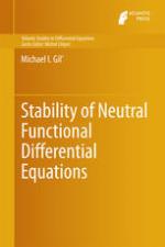 Stability of neutral functional differential equations