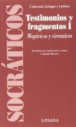 Filósofos Socráticos : testimonios y fragmentos