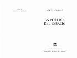 La poética del espacio