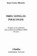 Tres novelas policiales