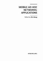 Mobile ad-hoc networks : applications / monograph.