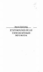 Epistemología de las ciencias sociales : breve manual
