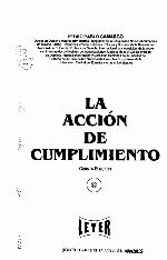 La acción de cumplimiento