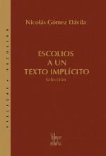 Escolios a un texto implicito: Seleccion (Villegas Escolios series)