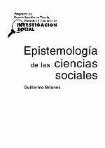 Epistemología de las ciencias sociales