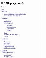 PL/SQL-programozás : alkalmazásfejlesztés Oracle 10g-ben : [adatbázis-programozás ; objektumrelációs eszközök ; PL/SQL szkriptek]