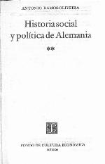 Historia Social y Politica de Alemania, I