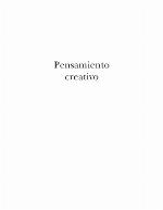 Pensamiento creativo
