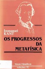Os progressos da metafísica