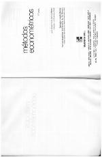 Métodos econométricos