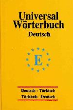 Universal Wörterbuch Deutsch - Türkisch / Türkisch - Deutsch