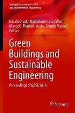 Green Buildings and Sustainable Engineering : Proceedings of GBSE 2018