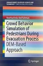 Crowd Behavior Simulation of Pedestrians During Evacuation Process : DEM-Based Approach