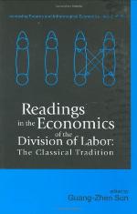 Readings in the economics of the division of labor The classical tradition